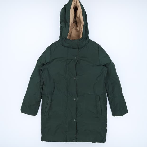 [90] 빈폴 여성 구스다운 후드패딩 0102H1