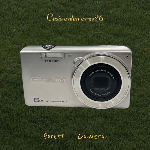 카시오 엑슬림 exilim ex-zs26 디지털카메라 빈티지디카