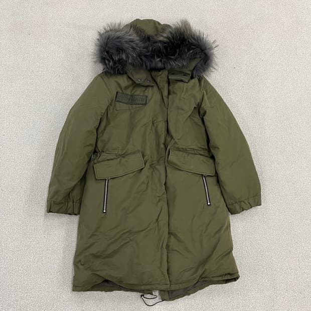 82 한섬 시스템 구스다운 패딩 0213M