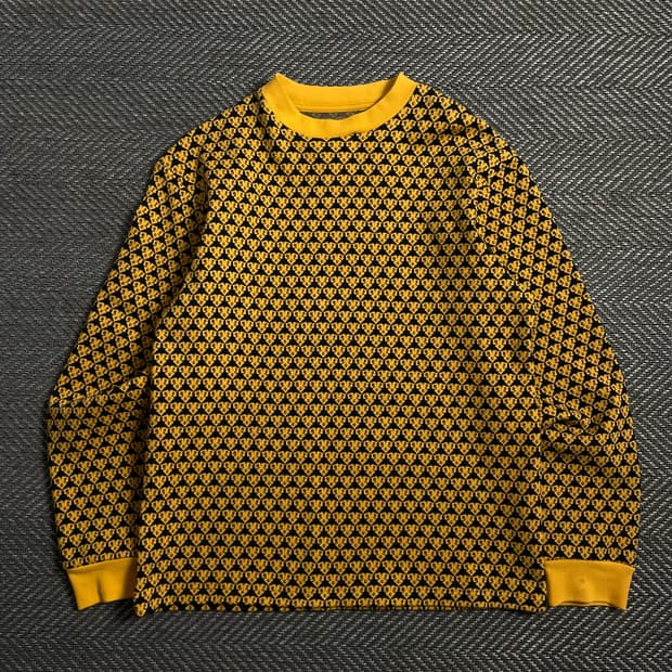 헤리티지플로스 모노그램 패턴 스웨터o 4361