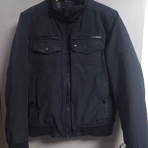 타미힐피거 봄버 자켓