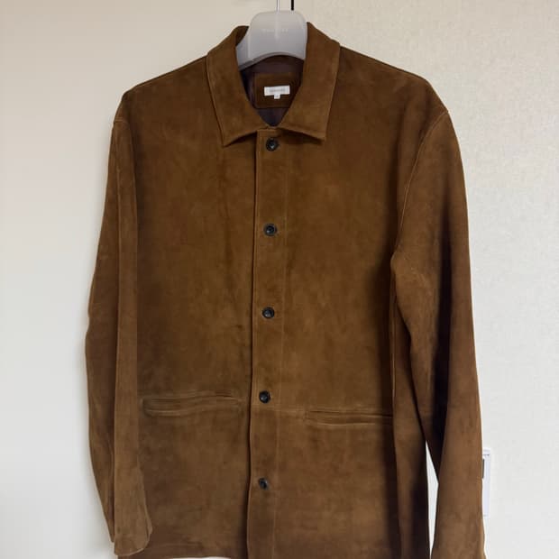 우드비 고트 스웨이드 자켓 브라운 3사이즈