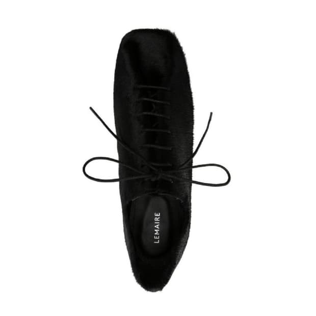 Lemaire 르메르 포니 헤어 더비 슈즈