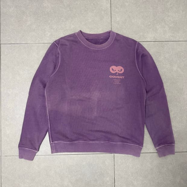 covert 맨투맨 2사이즈