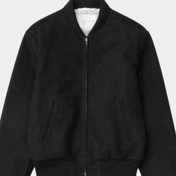 강정석 레더 자켓 52 kangjungseok leather jacket