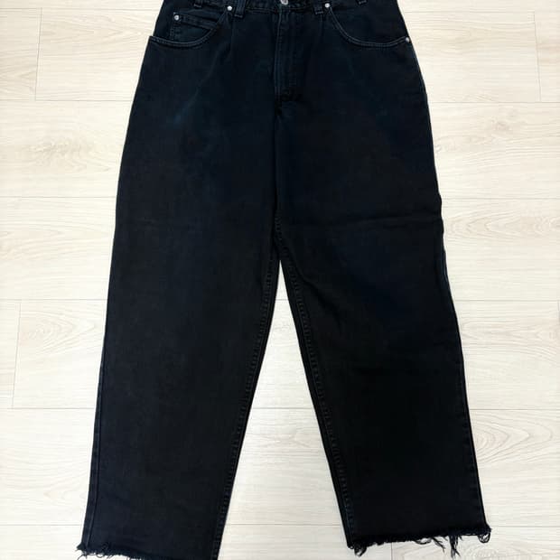 리바이스 실버탭 배기 34/32 밑단 컷오프