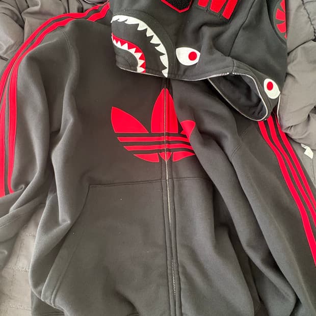 Adidas x Bape Ultimate Shark Hoodie XL