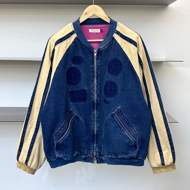 Amaiyuutsu 데님 수베니어 자켓