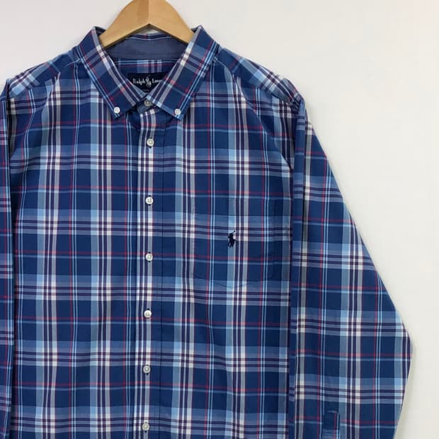 Xxl 폴로 체크 셔츠