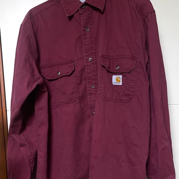 Carhartt Vintage wine shirts L