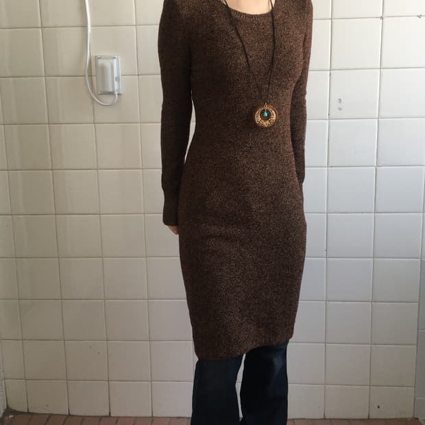 Glitter knit onepiece