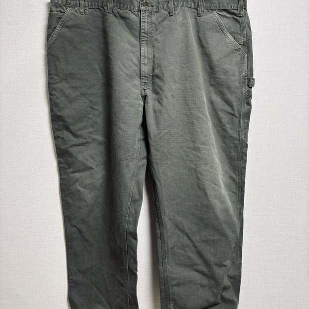 Carhartt 칼하트 모스그린 더블니 오리지널 워크 팬츠