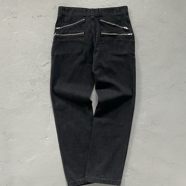 MPa SPLIT POCKET PANTS (BLACK) s
