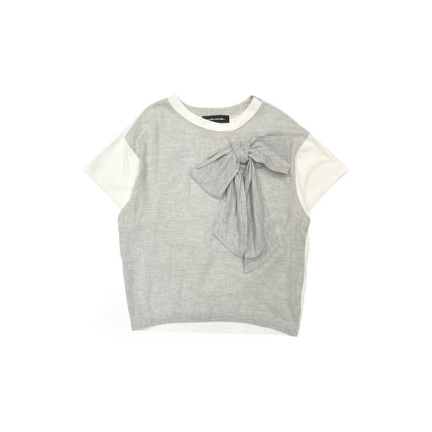 Mercibeaucoup ribbon tee