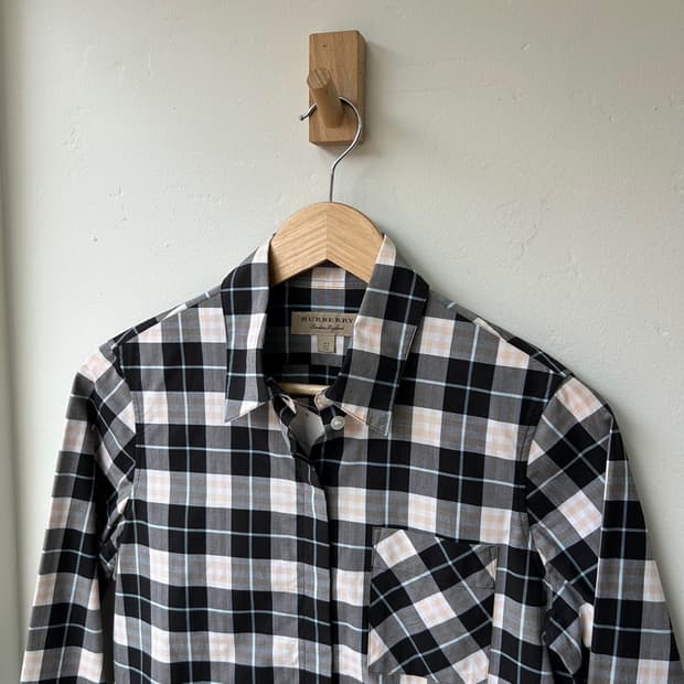14759 - 버버리 체크 셔츠