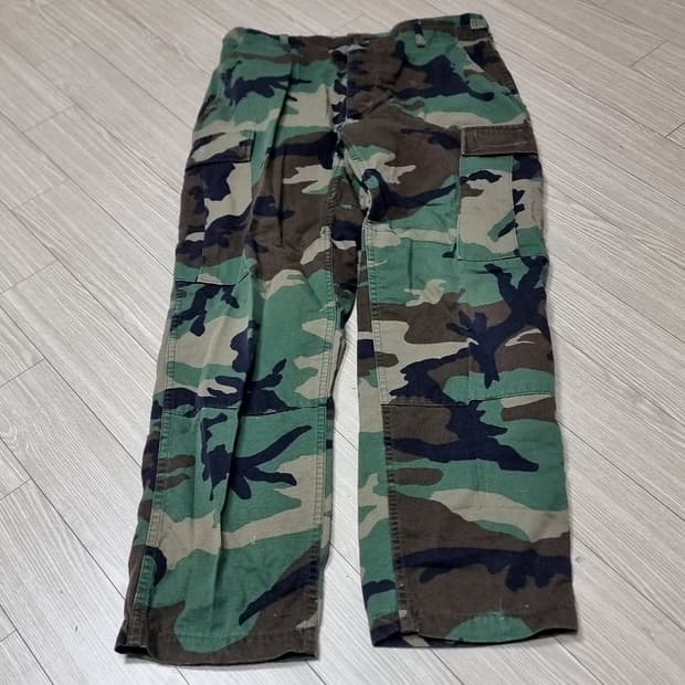 미군 우드랜드 군복 바지 하의(미듐숏)