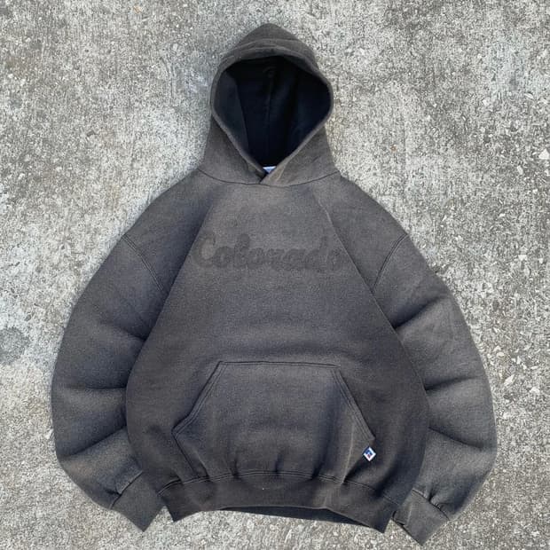 빈티지 90s Russell Faded Hoodie