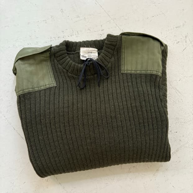 80's British Army Wool Sweater.