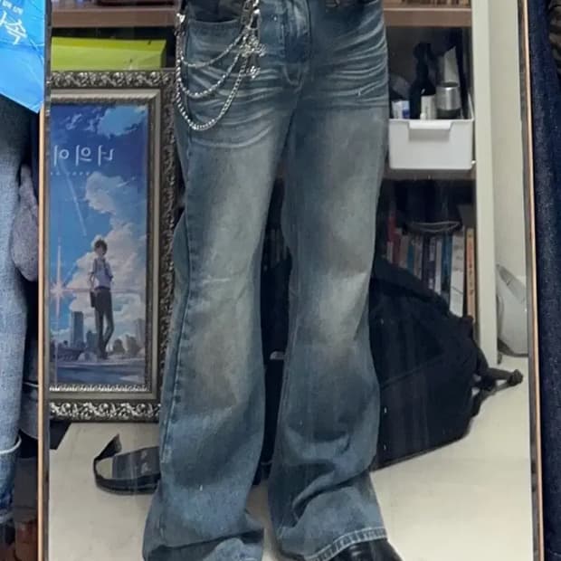 디엔에스알 플레어 데님