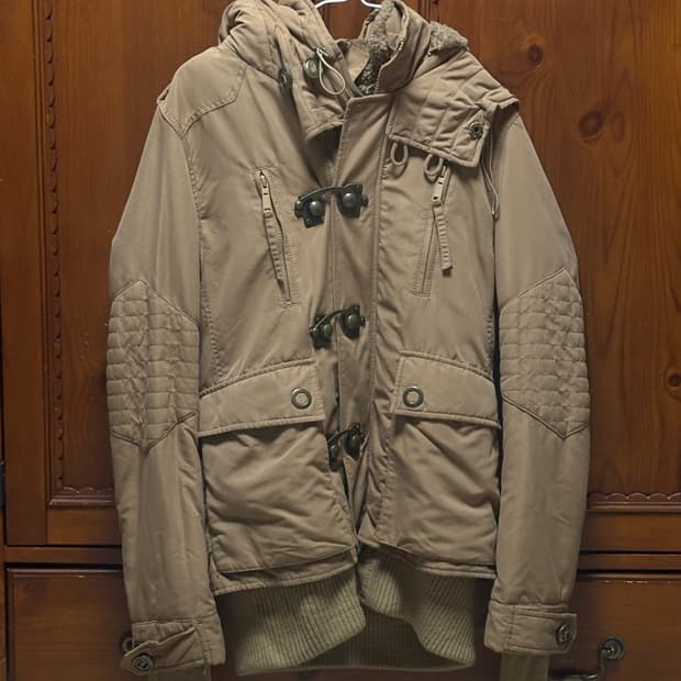 Sly 밀리터리 베이지 자켓 y2k