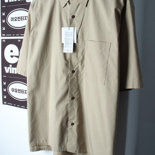 (L-XL) 유니클로 반팔 카라 티셔츠 새상품 셔츠 남방-H35229