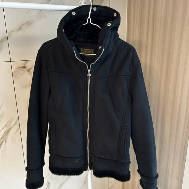 STooGe & CO 스투지앤코 안감 누빔 무스탕
