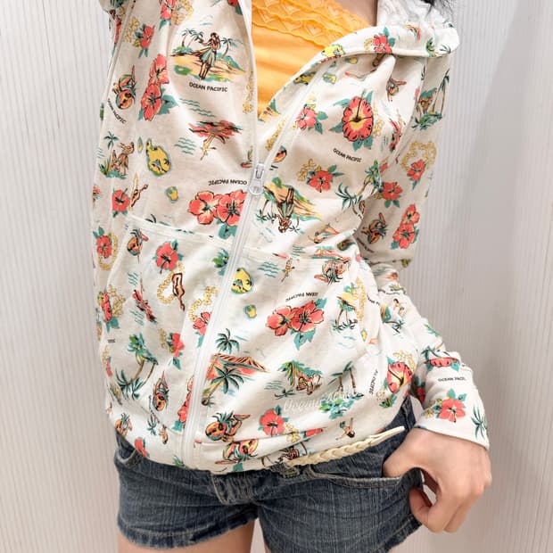 Aloha breeze zip hoodie