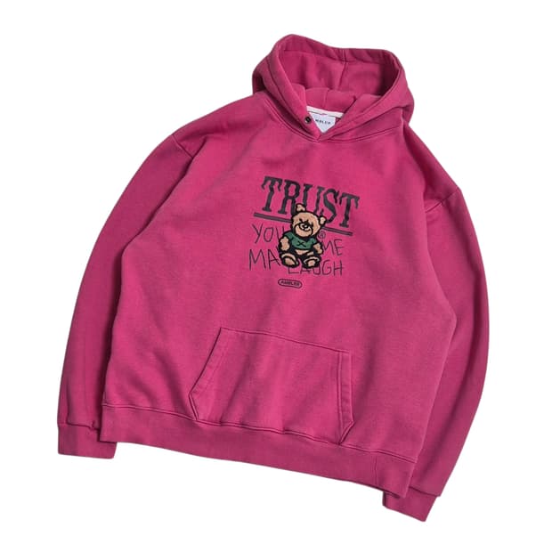 엠블러 Trust bear 후드티