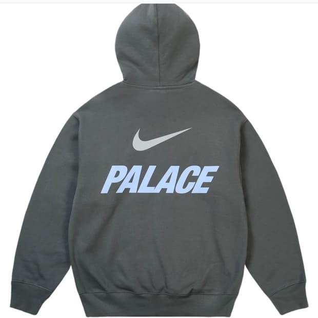 팔라스 x 나이키 폰트 스우시 후드 차콜 M