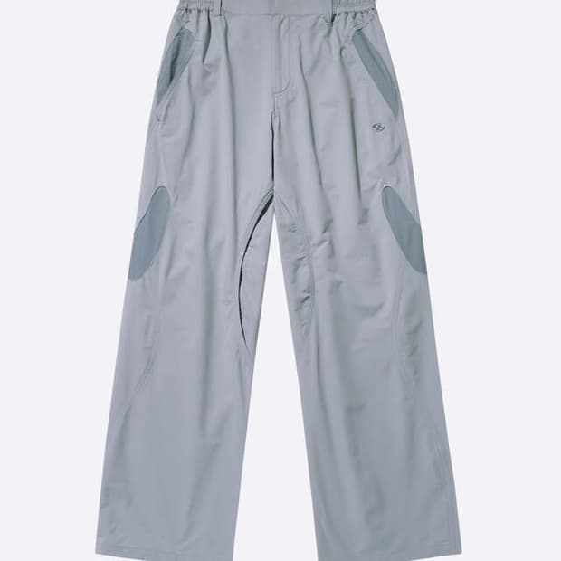 산산기어 23ss Vent pants Grey size2