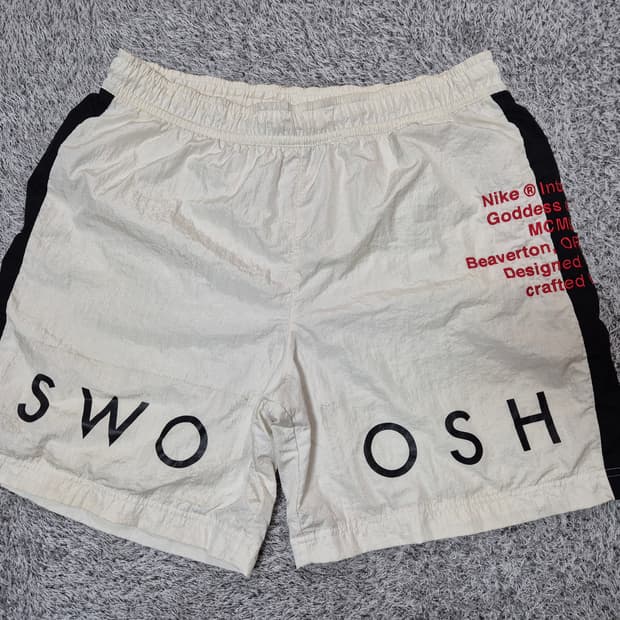 나이키 남성 스우시 우븐 나일론 쇼츠 L(85)