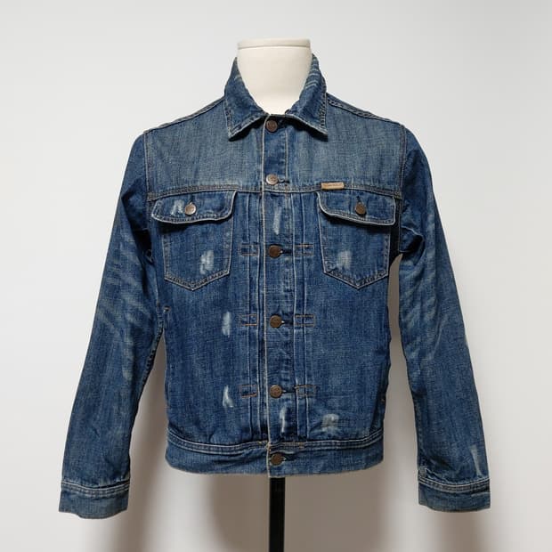 에즈라피치(EZRA FITCH) 빈티지 데님 자켓 (M)
