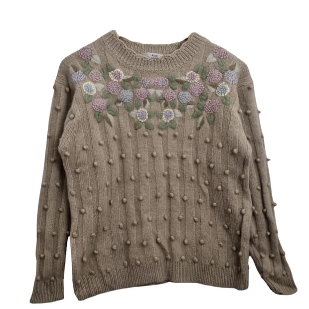 JEAN FELDINAND 빈티지 폼폼 니트