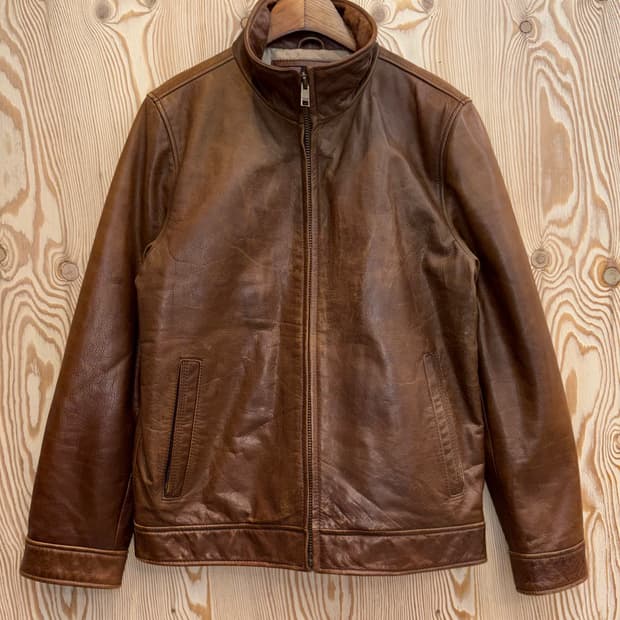 윌슨즈 레더자켓 브라운