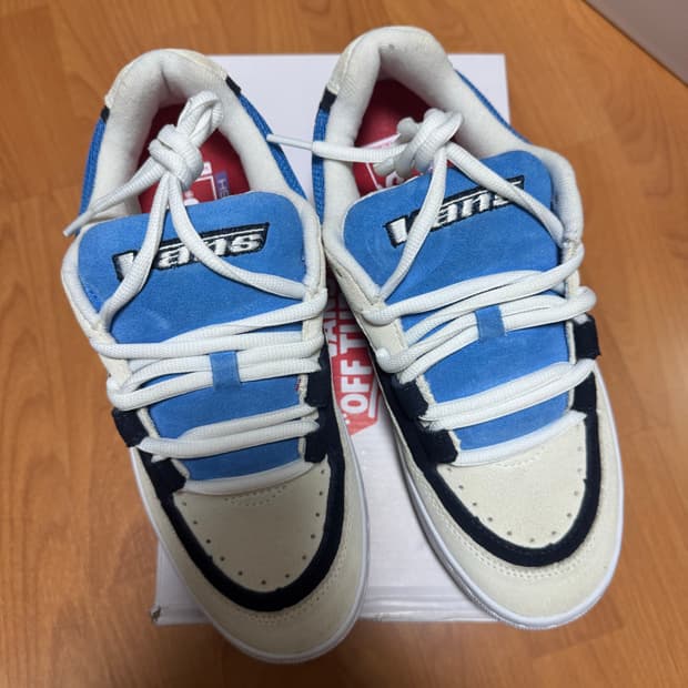 반스 슈프림 스피드블루