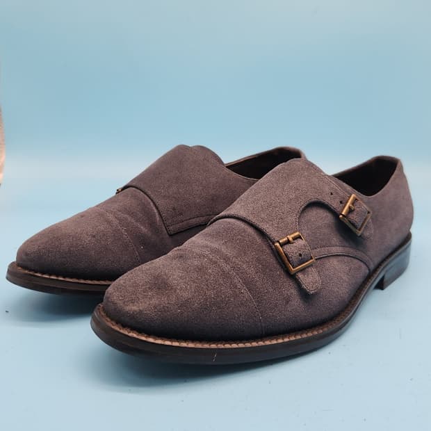 o Chris J FINDEN 스웨이드 남성수제화 실사이즈 280