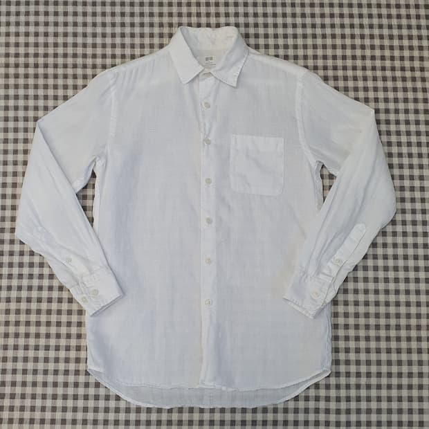 유니클로 마100 긴소매 셔츠 남자95