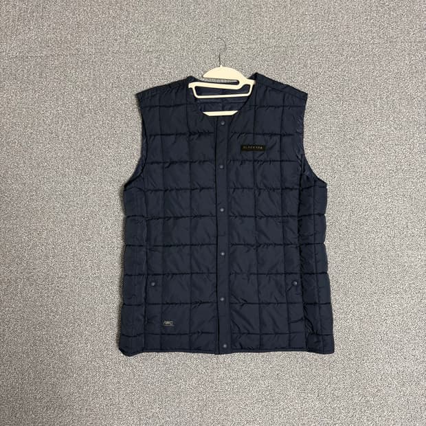 블랙야크 패딩조끼 다크네이비 105