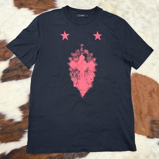 지방시 11SS 레드 크로스 스타 티셔츠