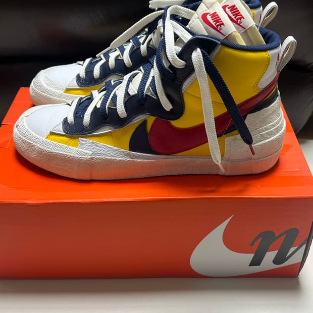 Nike x Sacai Blazer Mid 300 박스 풀구성