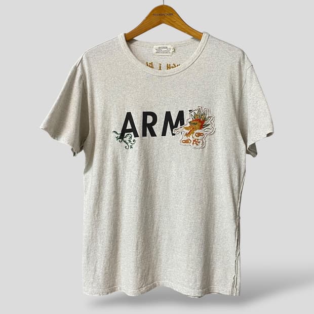 (XL)Avirex 아비렉스 드래곤 반팔티셔츠