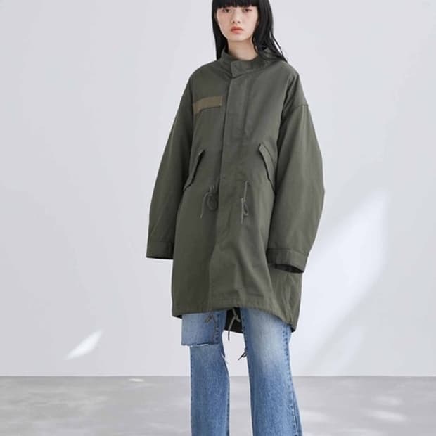 아담 엣 로페 M65 M-65 개파카 피쉬테일 코트 S