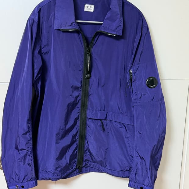 [정품]CP컴퍼니 나일론 오버셔츠 크롬 자켓 L