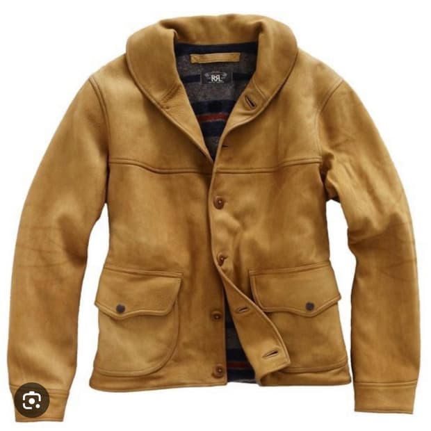 rrl 워커 레더자켓  L