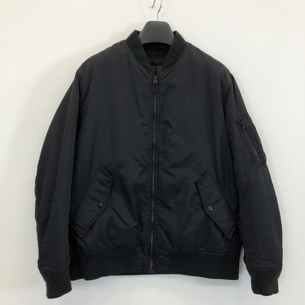 유니클로 MA-1 블루종점퍼 XL 