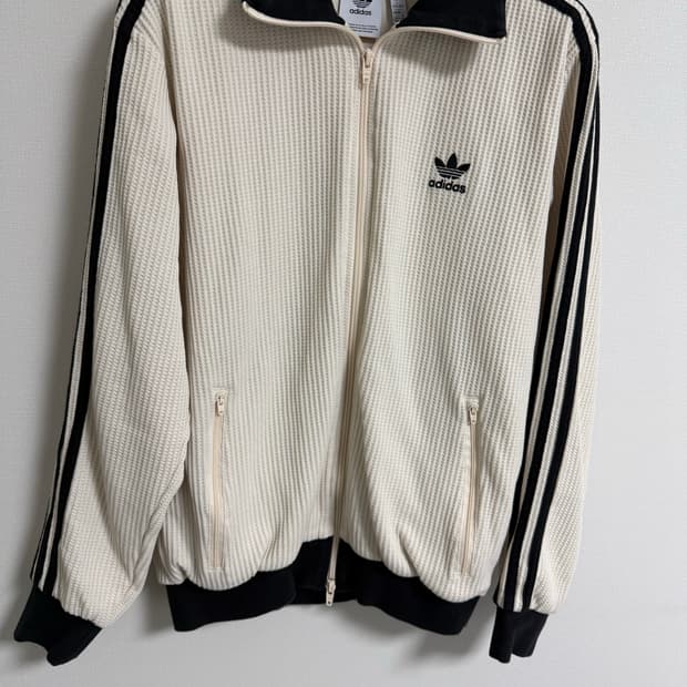 아디다스 와플 베켄바우어 트랙탑 원더 화이트 -