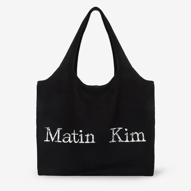 마뗑킴 로고 에코백 가방