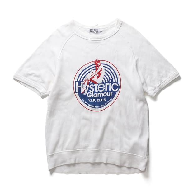 HYSTERIC GLAMOUR VIP CLUB S/S Sweat
