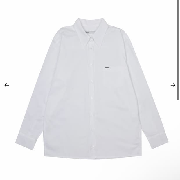 새상품) 보헤미안서울 릴렉스드 핏 셔츠 보헴서