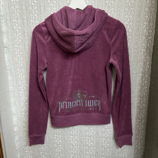 juicy couture 테리 후드 집업 (택O)